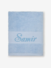Bath Towel Small Baby Blue